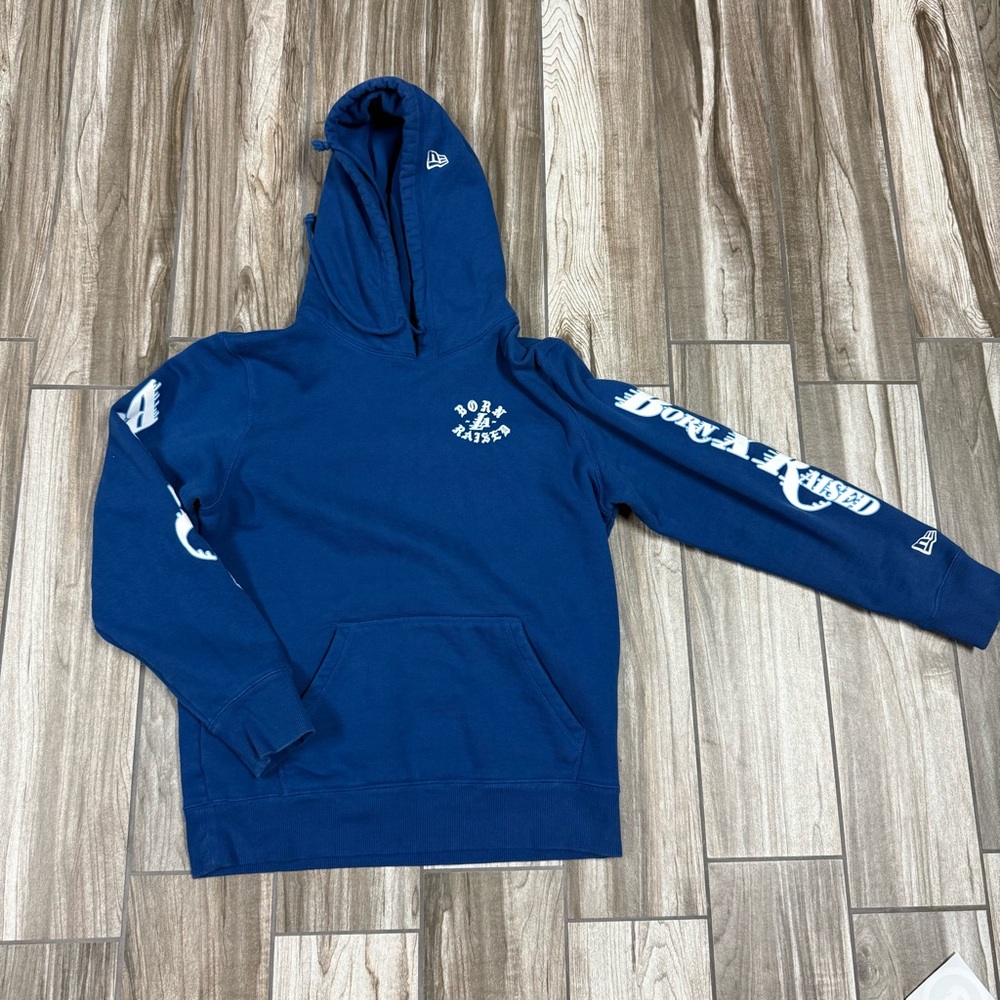 BORN X RAISED Lakers hoodie - Blue - Medium
